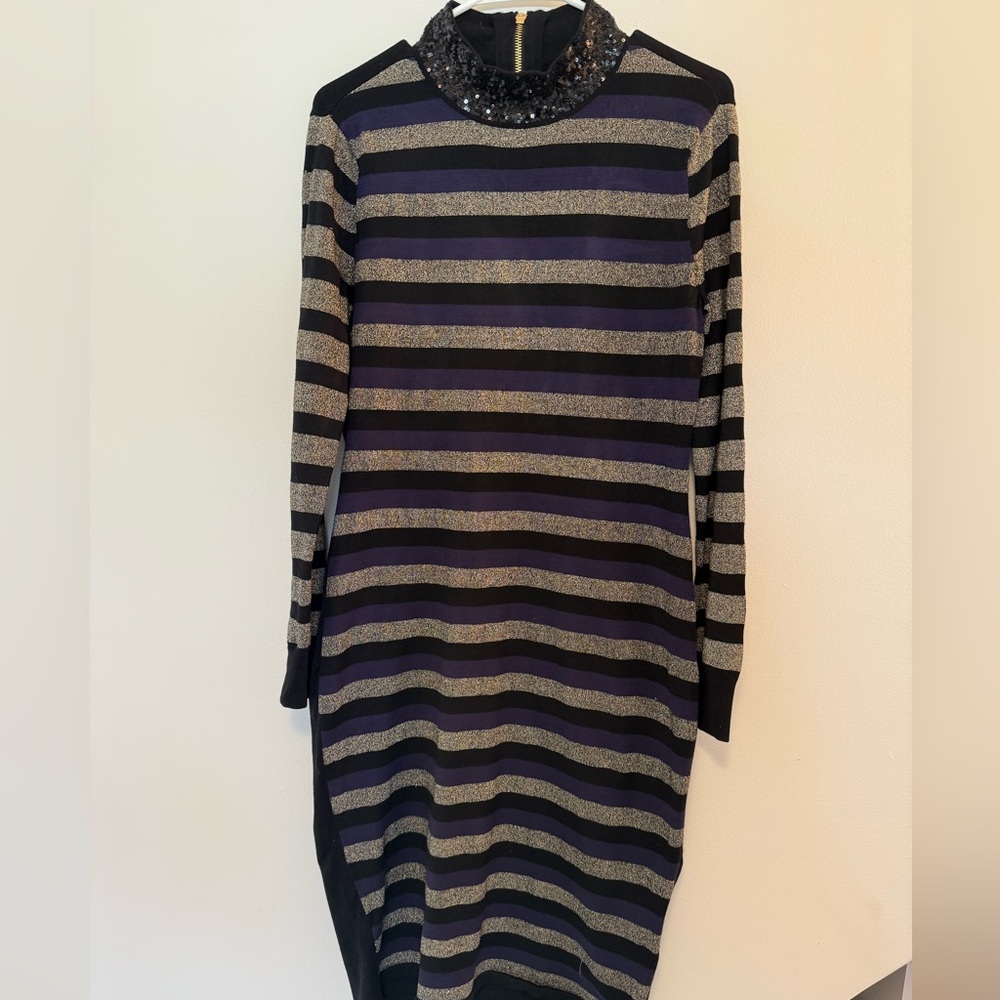 Eliza J Long sleeve midi sweater dress